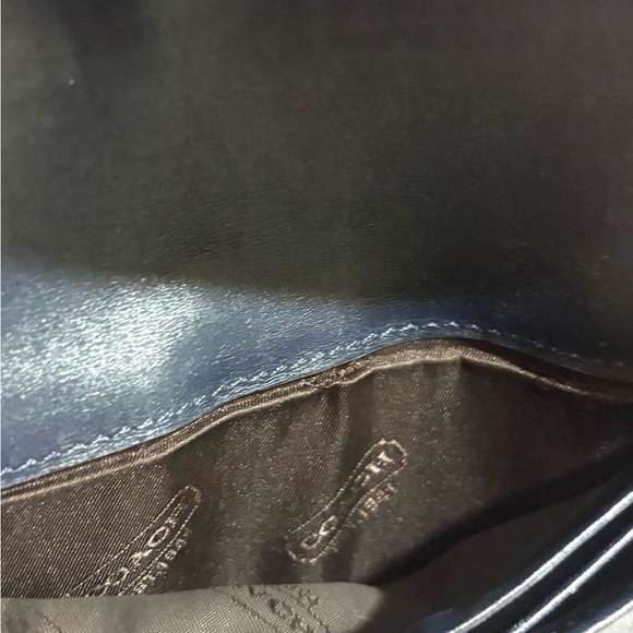 Coach vintage Elegant Black Leather Wallet - Picture 5 of 6